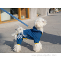 Pet dog raincoat pattern with hood